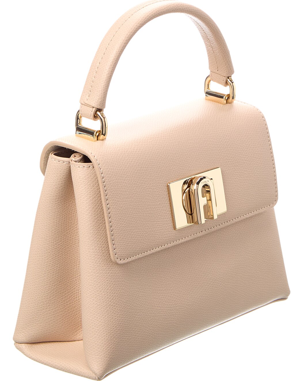 Mini Top Handle Leather Satchel